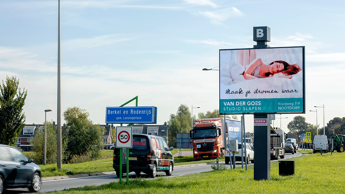 Adverteren in Lansingerland - Klapwijckseweg